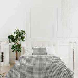 Colcha Vichy Gris