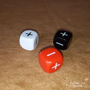 Dado RPG Fudge Fate
