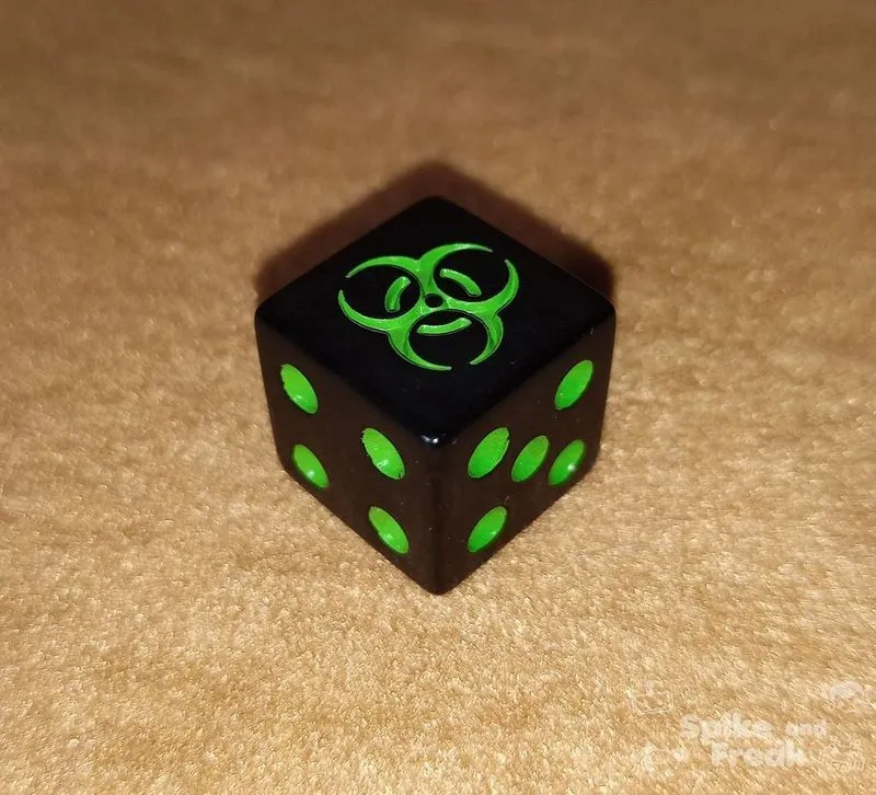 Dado D6 Biohazard