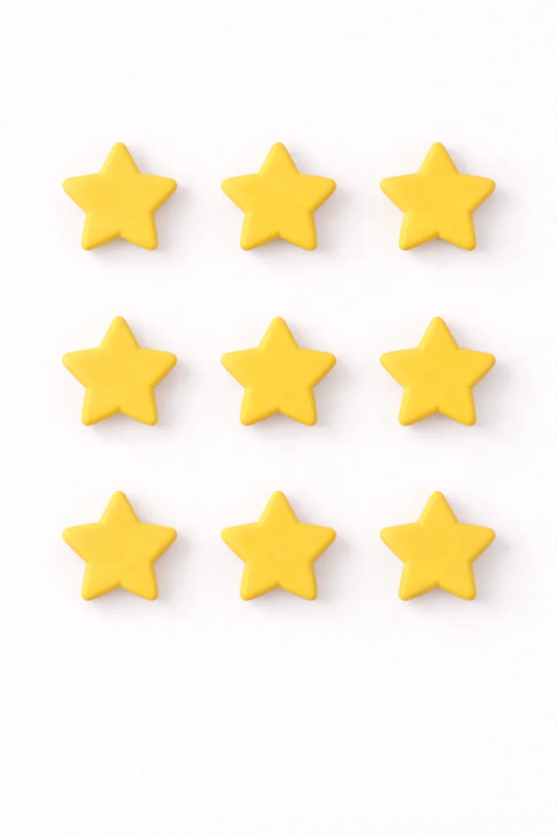 Estrellas decorativas 3D modulares – Piezas individuales para crear murales - Imagen 2