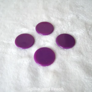 4 Fichas Moradas 22mm