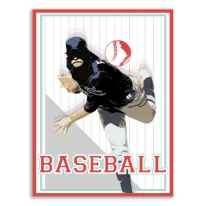 Lámina Infantil Baseball