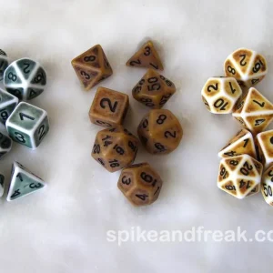 Set de Dados RPG Antiguos