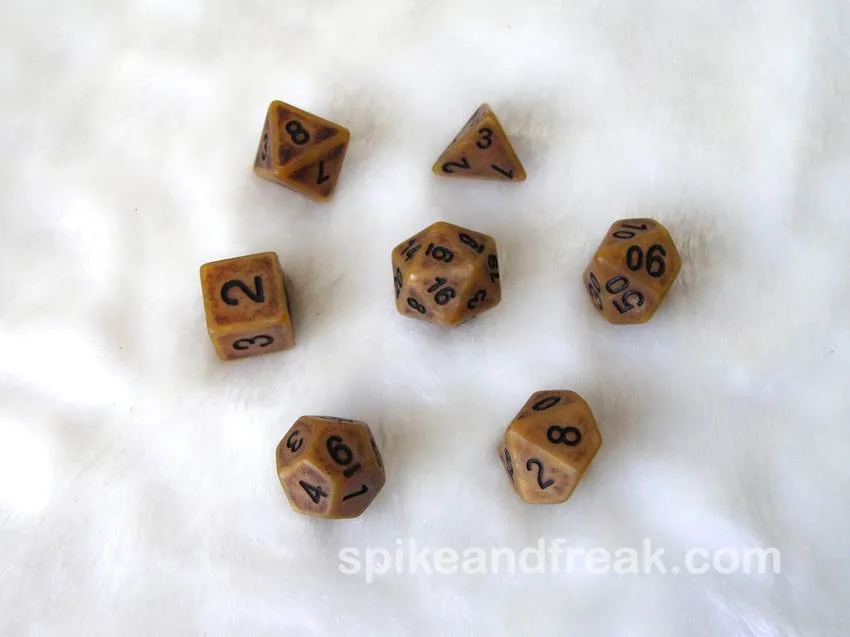 Set de Dados RPG Antiguos - Imagen 8