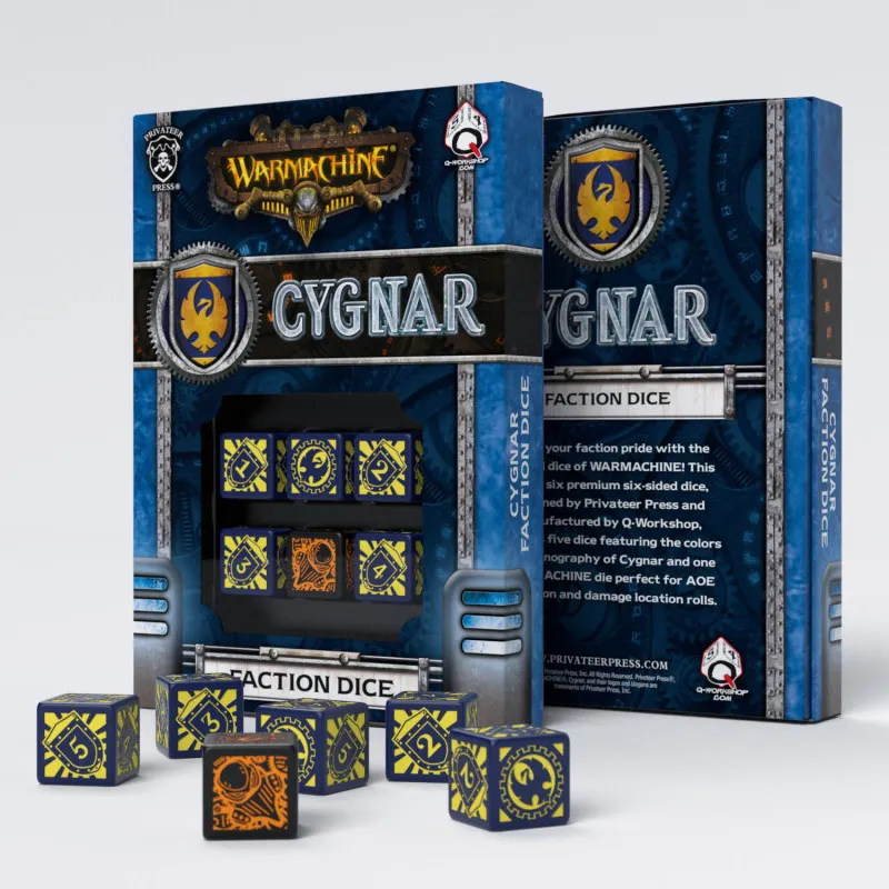 Warmachine RPG Set 6 D6 - Imagen 9